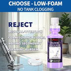 Low Foam Robot Vacuum Floor Cleaning Concentrate Solution Compatible for Roborock Q5 Max, Tineco, iFloor, 8.45 Fl Oz 250ml