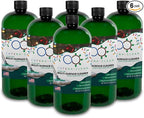 Natural Holiday Pine Scented Mop Cleaner (6 Pack) - Streak-Free Floor Cleaning Solution for Wood, Laminate & Metal Flooring - Removes Dirt, Spills, Grime & Sticky Residue 192 fl. oz total