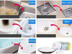 Upgraded Drain Cleaner, Wild Tornado Sink And Drains, Fast Foaming, Multi-functional Pipe Cleaning Tool for Home Kitchen Toilet (2pcs)
