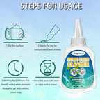 Sugelary Household Washing Machine Cleaner for Washing Machine, Refrigerator Strips, Cleaner Gel for Home Sink Shower with Brush(8 fl.oz)