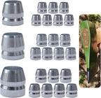 21 PCS Round Axe Handle Wedge Safety Handle Metal Wedge Hammer Handle Wedges for Axe Hammer Sledge (0.55/0.63/0.71 Inch)