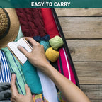 Portable Handheld Iron, Brynnl Mini Handheld Steamer Iron for Clothes, 180°Rotatable Travel Garment Steamer, Mini Ironing Machine Support Dry & Wet Ironing for Home,Travel,Gifts (white)