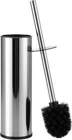BGL Chrome Toilet Brush and Holder,Stainless Steel Toilet Brushes for Bathroom with Holder