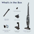 Electrolux WellQ7 Pet Cordless 2-in-1 Vacuum Cleaner with Motorized PetPro+ Nozzle for Easy Pet Hair Removal, 50-Minute Run Time, 2 Power Modes, Shale Gray