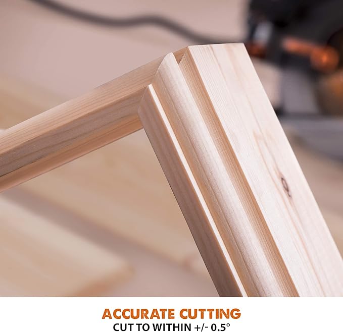 Evolution Power Tools R185CCS 7-1/4" TCT Multi-Material Cutting Circular Saw, 7-1/4", Orange