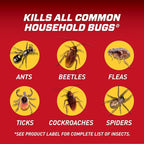 Ortho Home Defense Insect Killer for Indoor and Perimeter2 with Comfort Wand, Controls Ants, Roaches, Spiders and More, 1.33 gal