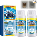 2PCS Foam Toilet Cleaner,New Powerful Toilet Bowl Cleaner,Advanced Bathroom Cleaner for Home,Powerful Instant Bowl Cleaners for Toilets Squatting Pans