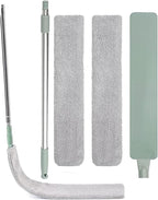Retractable Gap Dust Cleaner – 38" Extendable Microfiber Duster with Bendable & Removable Head, Washable Brush for Easy Cleaning Under Furniture, Appliances & Sofas (1Set)