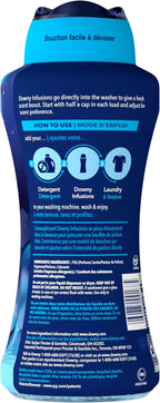 Downy Balance In-Wash Laundry Scent Booster Beads, Crisp Rain and Blue Eucalyptus scent, 24 oz, laundry scent beads, Long-lasting Freshness