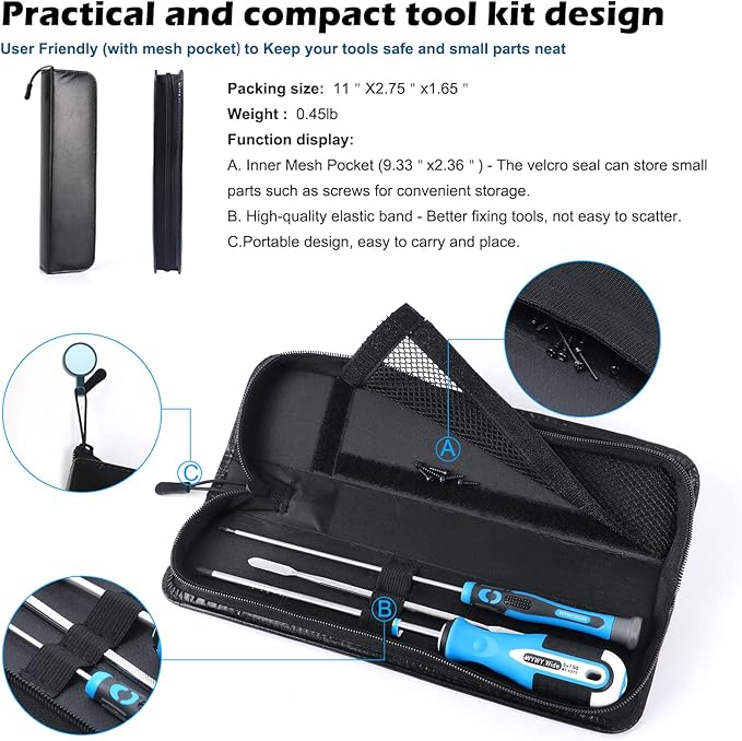 Special Tools Compatible with Dyson V6 V7 V8 V10 V11 V12 V15 Vacuum Cleaner Special Maintenance and Cleaning Disassembly Tool Screwdriver Set Disassembly Crowbar