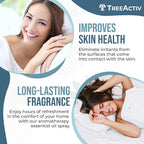 TreeActiv Natural Linen Spray, 8 fl oz, Lavender for Sleep, Beddings, Pillows, and Sheets With Tea Tree, Pillow Mist Freshener, 2000+ Sprays