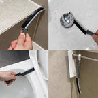 Crevice Cleaning Brush, Hard Bristle Crevice Cleaning Brushes, 3 in 1 Cleaning Brushes for Household Use Multifunctional Gap Cleaning Brush for Bathroom Kitchen Window Groove Corner Small Spaces