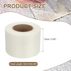 PATIKIL Drywall Repair Mesh Tape, 4 inch x 164 ft Fiberglass Repair Patch Self-Adhesive Dry Wall Joint Tape 9 Mesh Wall Hole Crack and Seam Patch, White