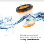 Shark WANDVAC Cordless Hand Vac, Lightweight, Portable at 1.4 lbs., Powerful Suction, Charging Dock, One-Touch Empty for Car & Home, Multi-Surface Pet Tool & Duster Crevice Tool, Rose Gold, WV201RGBRN