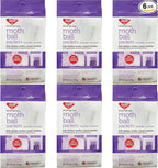 Enoz Lavender Scented Moth Ball Packets: Kills Clothes Moths, Carpet Beetles, Eggs and Larvae (6 oz Bag, 6 Pack)