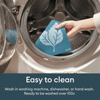 Vove Swedish Dishcloths 5-Pack, Modern Abstract - FSC Certified Cellulose & Cotton, Oeko-TEX Standard 100, Reusable Washable Kitchen Cleaning Cloths, Eco Friendly Floral Design