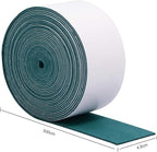 FOSHIO Micro Fiber Felt for Squeegee Edge Wrapping 5 Meters Length - Dark Green Suede Felt to Cover The Edges of Hard Card Squeegees