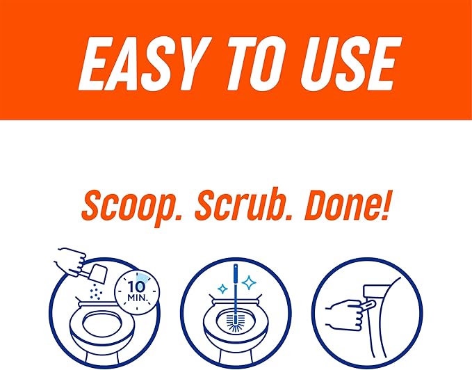 Ty-D-Bol Ultra Foam Toilet Bowl Cleaner - Provides Up to 8 Cleans - Citrus Scent - Fights Buildup and Eliminates Stains Using Immediate Foaming Action