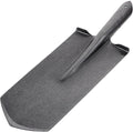 Lurrose Thickened Manganese Steel Narrow Tip Garden Shovel Spade for Tree Planting and Soil Digging, Sturdy Metal Gardening Spade Tool for Lawn and Outdoor Use