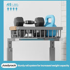 1 Packs 2 Tier Grey Under Sink Organizer,Under Sink Organizers and Storage, Slide Out Pull Out Cabinet Organizer Shelf, Metal Sliding Drawer for Kitchen Bathroom Cabinet Organization Rack