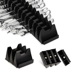 24 PCS Magnetic Modular Wrench Organizer Wrench Holder - Wrenchs Tool Organizers for Tool Drawer Storage, Wrenchs Rack with Metric SAE Labels, Tool Storage Set Holder Festival for Mechanics