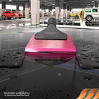 EHDIS Small Squeegee 5 inch Rubber Window Tint Windshield Scraper for Car,Glass, Mirror, Shower, Door,Bathroom Cleaning (Pink)