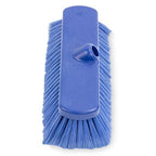 SPARTA 41278EC14 Flo-Thru Plastic Wall Scrub Brush, Equipment Brush With Soft Nylex Bristles For Industrial Kitchens, Hospitals, Commercial Cleaning, 4 Inches, Blue, (Pack of 12)