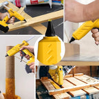 100W Cordless Hot Glue Gun for DeWalt 20V MAX Battery,High Temp Electric Power Glue Gun with 30PCS Full Size Glue Sticks for Art DIY Craft Home Repair School(Tool Only)