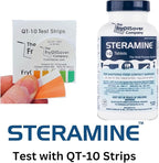 1 Bottle Steramine Tablet, Steramine Multi Purpose Sanitizer Tablet for Food Services, Food Contact Surfaces, Bar, Hotel Kitchen, Busy Diners, Restaurants & FoodTrucks by FryOilSaver Co. (150 Tablets)
