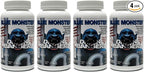 Set of 4 Blue Monster Drain Banger Drain Cleaner