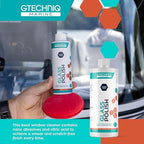 Gtechniq Marine Glass Polish – Water Based Cleaner for Scratch Free Finish on Glass and Perspex – Removes Mineral and Salt Deposits Fast – Hydrophobic Protection with Clear Finish – 250ml