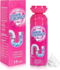Foaming Drain Cleaner, Sink Cleaner and Deodorizer, Drain Clog Remover for Kitchen Sinks, Tubs, Shower Drains (1pcs, Count, 1)