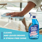 Simple Green Ready-To-Use Glass Cleaner, 32 oz., Blue (Pack of 4)