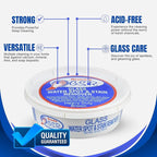 Bruce's GSR Heavy Duty Glass Water Spot Remover for Shower Glass Cleaner - Hard Water Stain Remover & Shower Door Cleaner - Removes Dirt, Soap Scum, Toilet Ring & Hardwater Mineral Stains (10 oz)