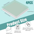 Amylove Drywall Repair Panel Drywall Patch Panel Repair for Mend Wall(2 Pcs,Green,12 x 12 x 1/2 Inch)