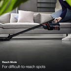 Miele Triflex HX1 Plus Cordless Stick Vacuum Cleaner, 60 min runtime, Obsidian Black / Red