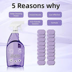 Spray Oven Cleane - Pray Cleaner for Ovens,All-Purpose Cleaners,Multi-Surface Cleaners with Concentrated Cleaning Tablets,Cleaning Sprays for Kitchen,Bathroom(18pcs)