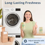 Freelivity In‑Wash Scent Booster Beads – Fresh Essence Scent, Laundry Beads fabric softener, 24 oz – Lasts Up to 70 Washing Cycles – Eco‑Friendly & Safe for Babies and Kids