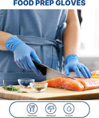 Schneider Vinyl Synthetic Exam Gloves, 4 Mil, Latex Free Disposable Gloves for Medical, Cooking, Cleaning, and Food Prep