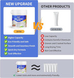 YKF Drywall Patch Repair Kit, 18 Oz Spackle Wall Repair Paste with Scraper, Easy Wall Hole & Crack Mending, Quick Drying, Paintable, Strong Adhesion, Long Lasting Fix for Drywall Plaster Wood