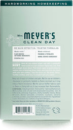 MRS. MEYER'S CLEAN DAY Dryer Sheets, Fabric Softener, Reduces Static, Infused with Essential Oils, Birchwood, 80 Count