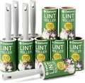 DELOMO Lint Roller 1,000 Sheets (5 Rollers + 5 Refills) - Lint Rollers for Pet Hair Extra Sticky, Mega Value Pet Hair Removal Tool for Clothes/Couch/Furniture/Car - Ideal for Pet Owners