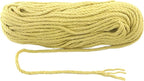 6mm x 50 Feet Yellow Jute Rope, Twine for Gardening Tomato Climbing Plant Tie Floristry Crafts Gift Wrapping Packing Decor