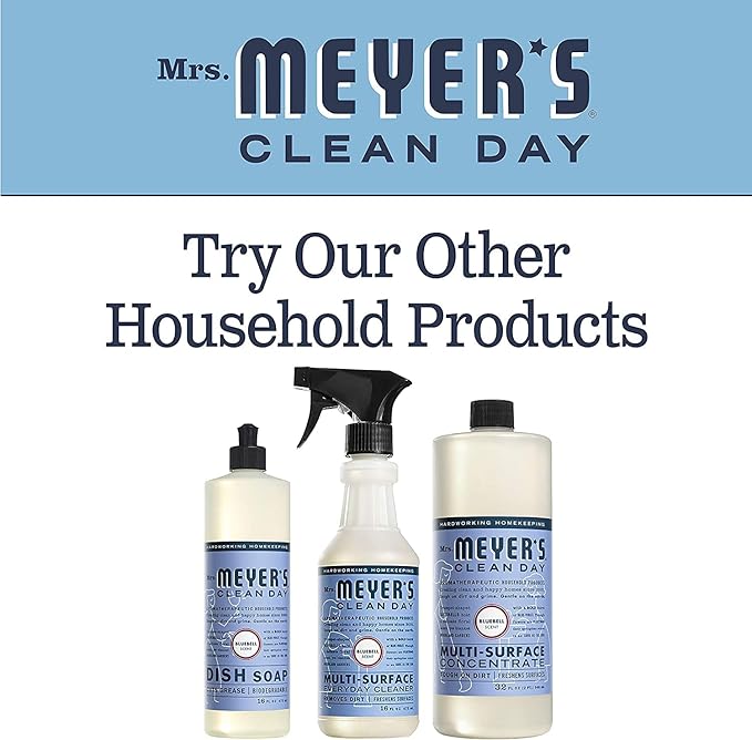 Mrs. Meyer's All-Purpose Cleaner Spray, Bluebell, 16 fl. oz. (Pack of 6)