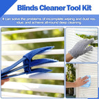 XANGNIER Window Blind Cleaner Duster Tool Set,Blind Cleaning Tools,Washable Multi-Surface Dusting Kit for Wood Blind,Venetian Blinds,Vinyl Blinds,AC Vents,Car Vents,Air Condition,Shutter& Fans