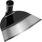 1Pcs Hoe Head Round Eye Hoe for Garden Weeding Soil Loosening 9.24x 5.89 x 5.89Inch (Without Handle)
