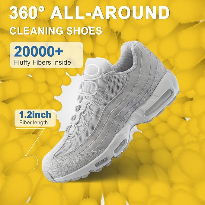 Shoe Washing Machine Bag,Shoe Laundry Bags for Sneakers, Reusable Shoe Cleaning Bag for All Shoe Sizes