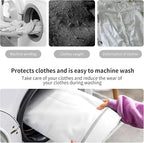 3 Pack XXL Mesh Laundry Bags by MDSXO- Large Jumbo Durable Delicates Bag for Washing Machine for Jackets, Curtains, Jeans 24 * 24 inch [3 Pack]