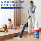 2Pcs Floor Restore Cleaner & Polish,High Solid Content Floor Polish For Shine Renewal & Protective Layer,Helps Conceal Small Scratches,Quick-Drying Protective Finish For Tile,Shine Wood-300ml