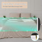 2 in 1 TPU and Copper Rake Teeth Carpet Rake for Pet Hair Removal,60inch Adjustable Long Handle Pet Hair Remover Tool,Reusable Cat Dog Hair Rake Broom,Lint Remover Scraper for Carpet,Bed(Black-Silver)